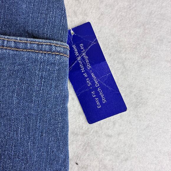 Kim Rogers Straight Leg Easy Fit Jean Capris Women's 6P Comfort Cotton Stretch - Picture 10 of 16